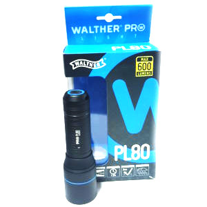 Walther Pro PL80 LED baterijska lampa Baterijske lampe / baterije