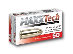 Metak pištoljski MaxxTech 9mm Luger Pištoljska/revolverska municija