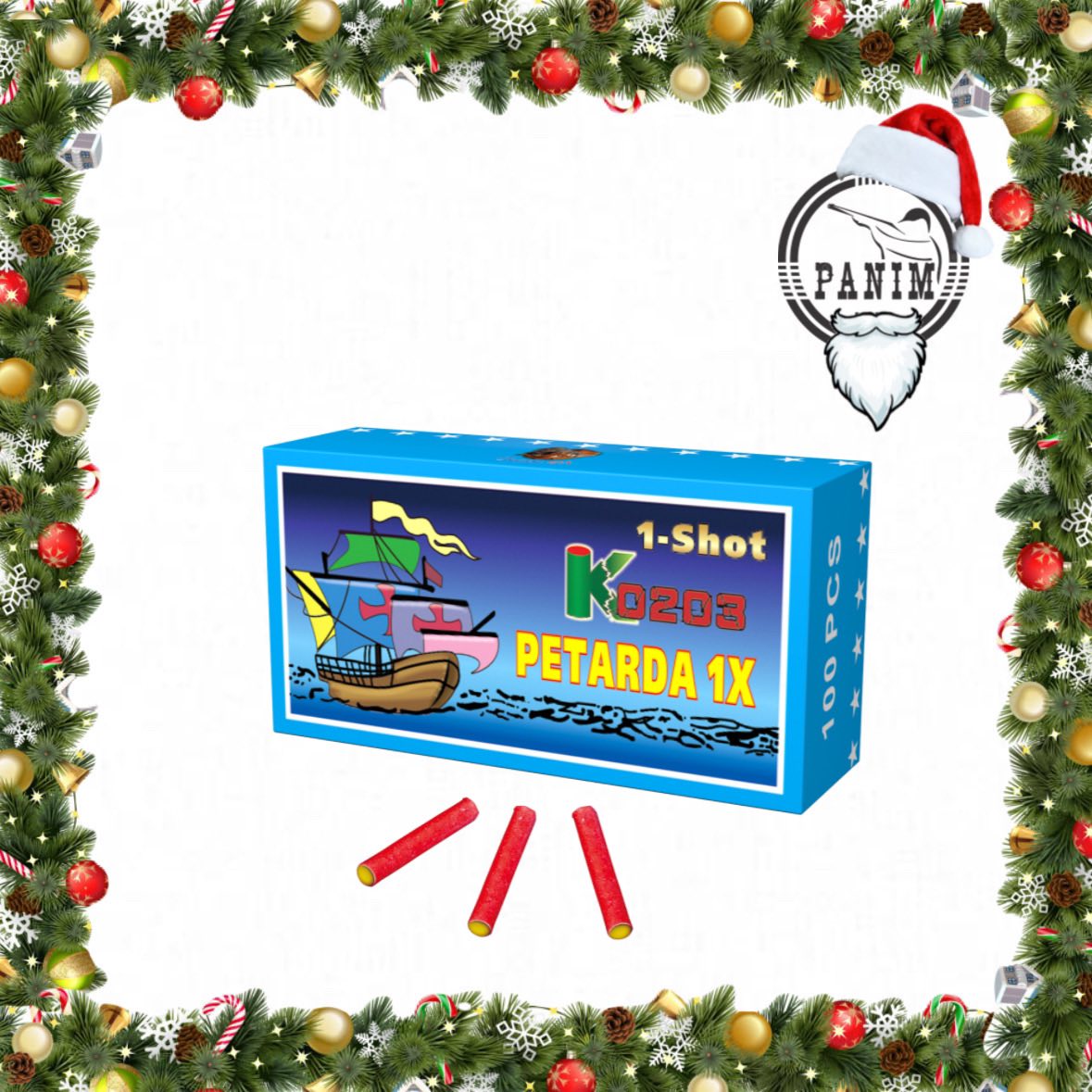 Petarda Pirat 1 pucanj TROPIC Petarda Pirat 1 pucanj TROPIC - Petarde