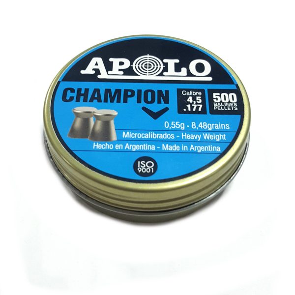 Dijabole Apolo Champion 4,5mm 500kom. 4.5mm/.177