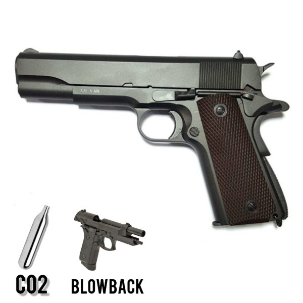 Airsoft replika Colt 1911 CO2 BlowBack Co2