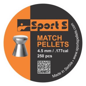 Sport S dijabole Match 4,5mm 1/250 4.5mm/.177