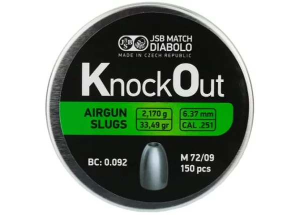 JSB Knock Out 6.37 mm 6.35mm/.25