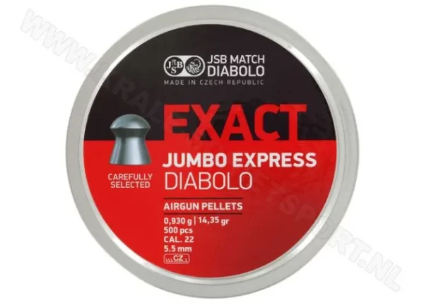JSB Exact Diabolo Jumbo Express  5.52 mm 5.5mm/.22