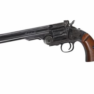 Vazdušni revolver Schofield 6″ crni 4,5mm CO2 Vazdušni pištolji