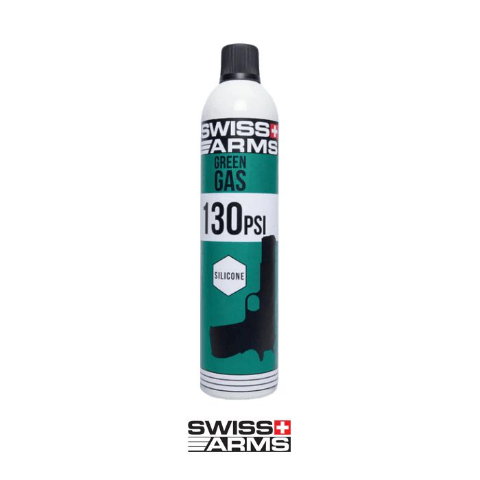 SWISS ARMS GREEN GAS STANDARD 130 PSI SWISS ARMS GREEN GAS STANDARD 130 PSI - AIRSOFT