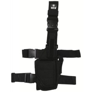 MFH HOLSTER DESNI CRNI PODESIVI - AIRSOFT