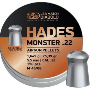 JSB Hades monster 5.52mm (.22) 25.39 grain - 5.5mm/.22