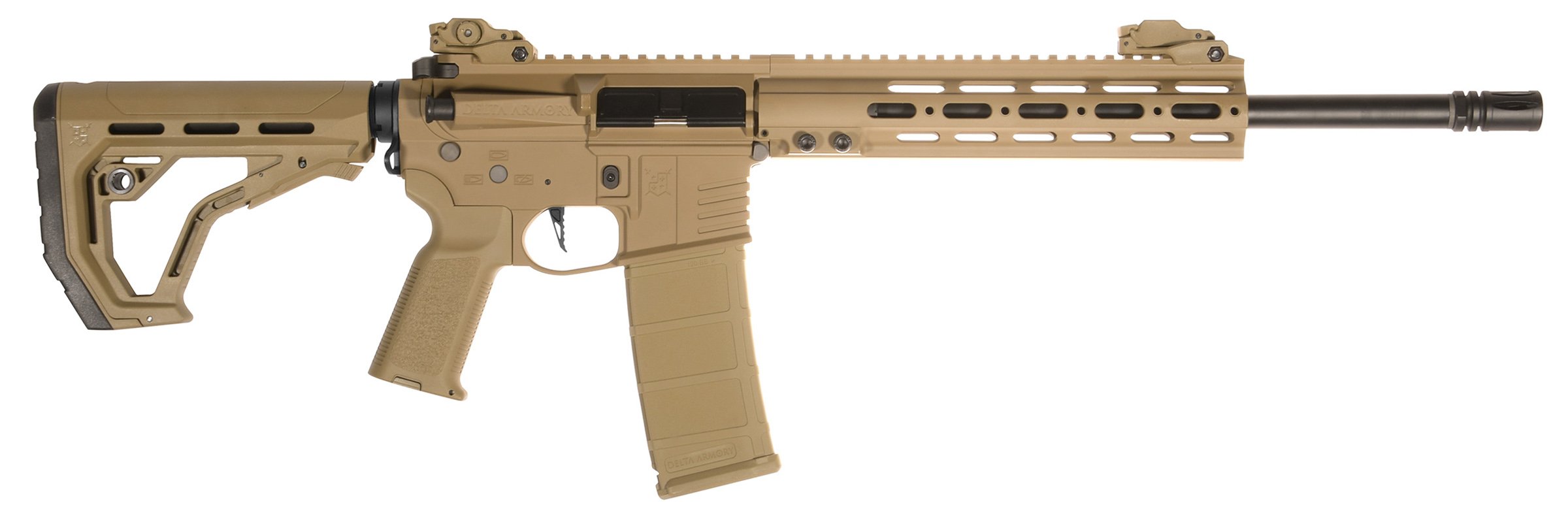 Delta Armory M4 Tempest 1 Alpha EAGLE Tan Delta Armory M4 Tempest 1 Alpha EAGLE Tan - AEG