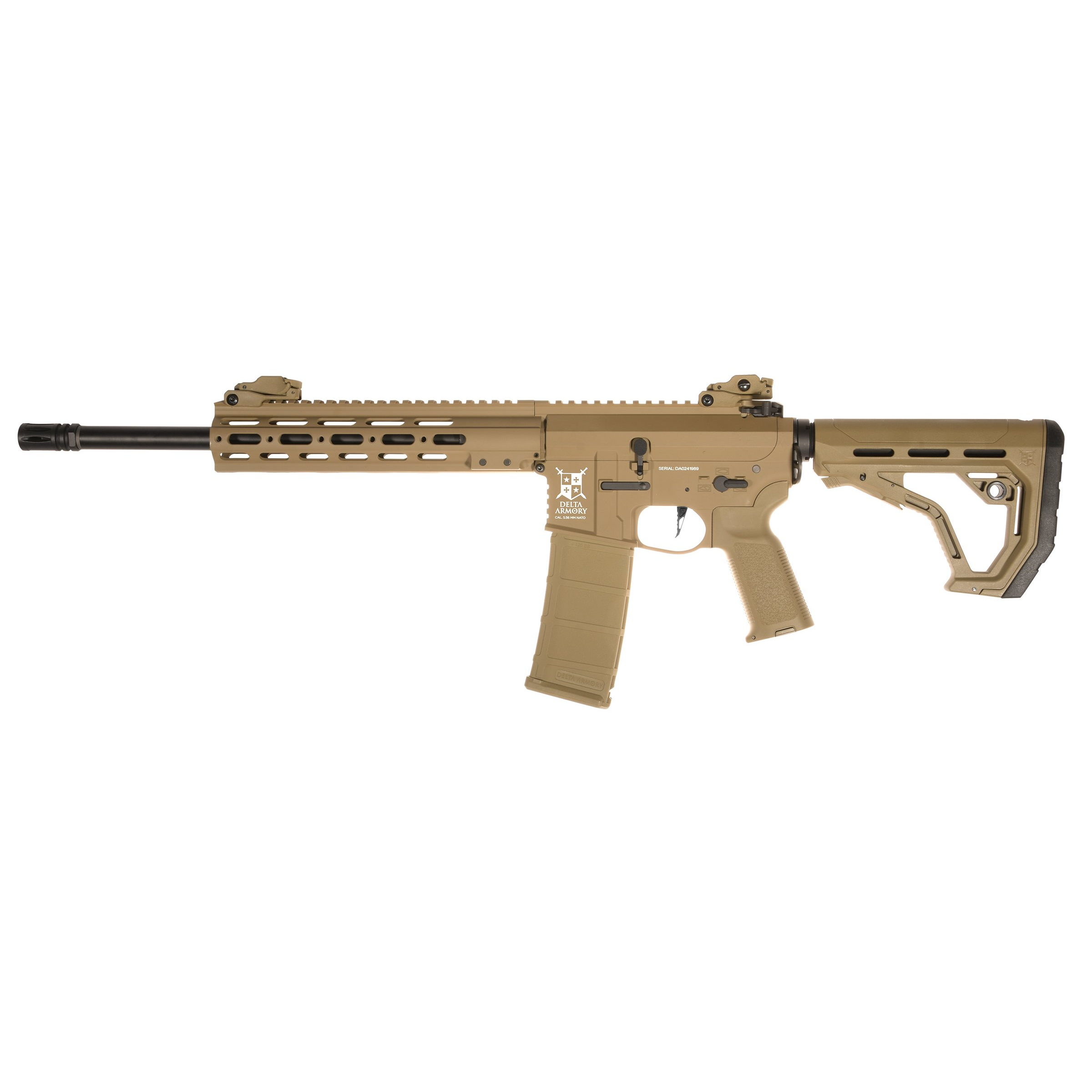 Delta Armory M4 Tempest 1 Alpha EAGLE Tan Delta Armory M4 Tempest 1 Alpha EAGLE Tan - AEG