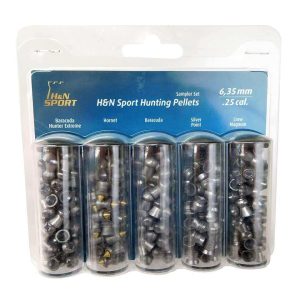 H&N Sampler Hunting Pellets .25 / 5 TYP - 6.35mm/.25