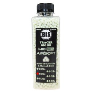 BLS Bio Tracer 0,25g green 3400 pcs BLS Bio Tracer 0,25g green 3400 pcs - AIRSOFT