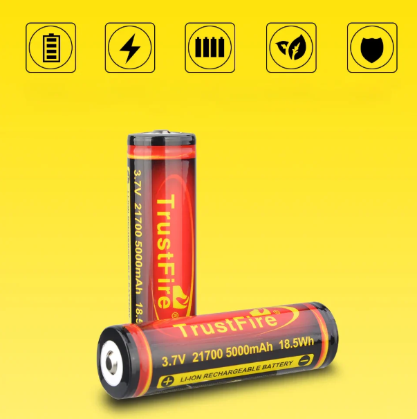 Trustfire Baterija 21700 5000mAh Trustfire Baterija 21700 5000mAh - Baterijske lampe / baterije