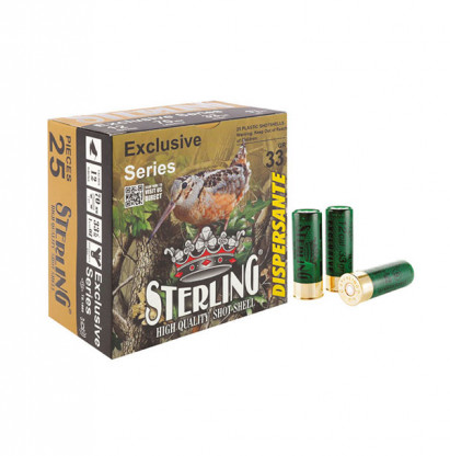 Sterling 12/70 33 g Dispersant N8/N9, 2,25/2,00 mm MIX Sterling 12/70 33 g Dispersant N8/N9, 2,25/2,00 mm MIX - Lovački patroni