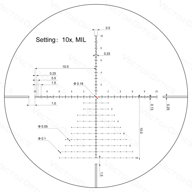 Vector Optics Veyron 3-12X44 SFP SCOM-40 Vector Optics Veyron 3-12X44 SFP SCOM-40 - OPTIČKI NIŠANI/MONTAŽE