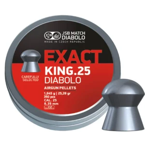 JSB Exact King .25/6,35 mm 1,645g/25,39 gr - 6.35mm/.25